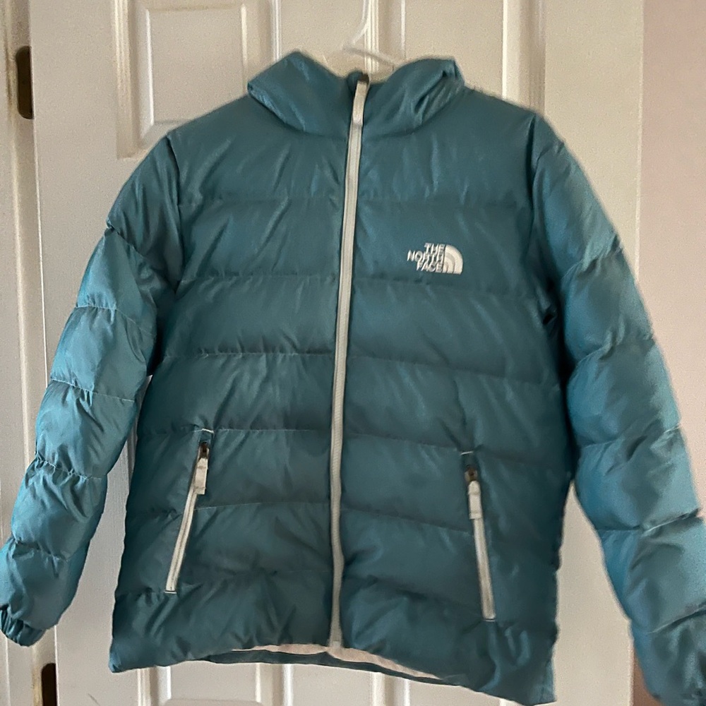 Girls North Face Reversible Down Jacket XL